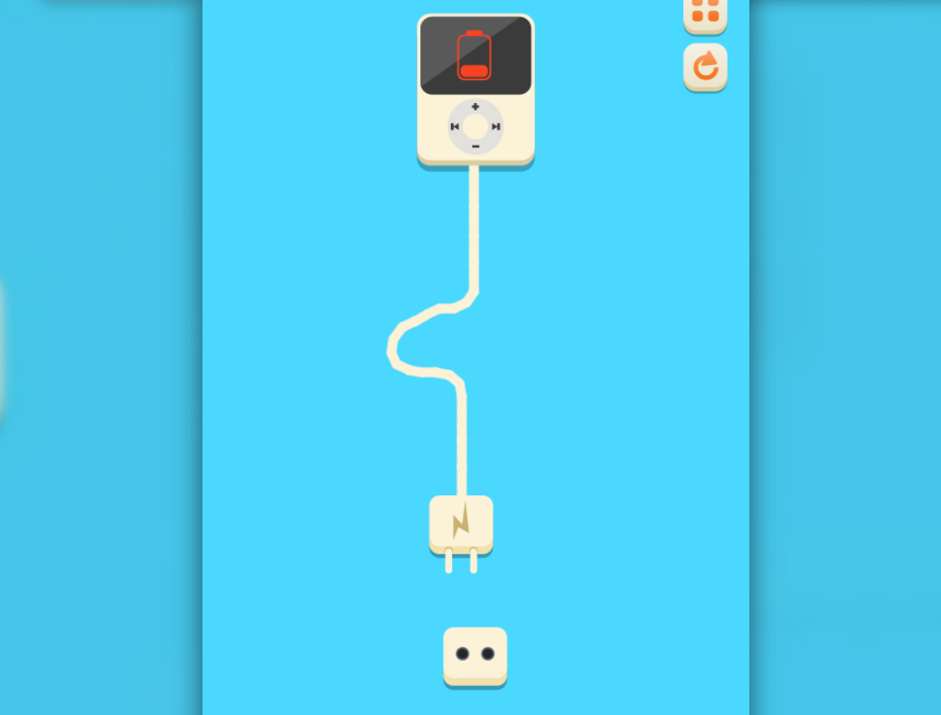 Charge Everything Screenshot showcasing Level 5 gameplay